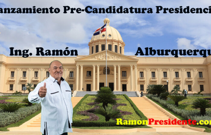El 16 de Abril es la pre-candidatura presidencial del ingeniero Ramón Alburquerque